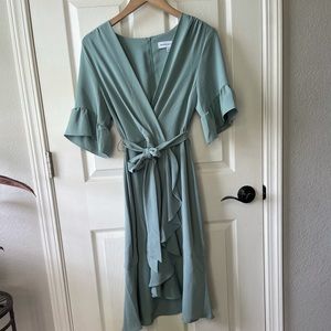 Blue women’s dress